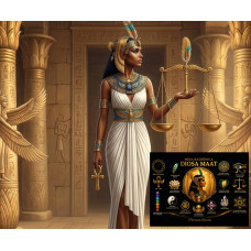 Curso Online de Mesa Radiónica Sagrada de la Diosa Maat: Sanación y Equilibrio Cósmico